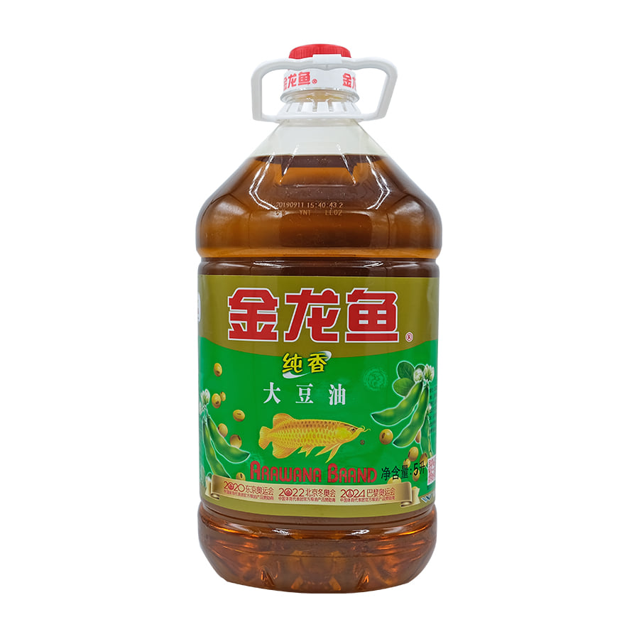 중국식품 금용어 기름 콩기름 식용류 오일 중국식용유 대용량 5L