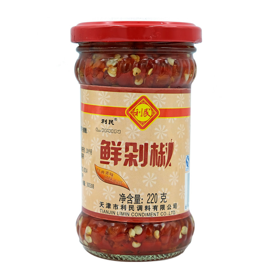 중국식품 고추다진양념 매운맛중국양념,조미료 230g