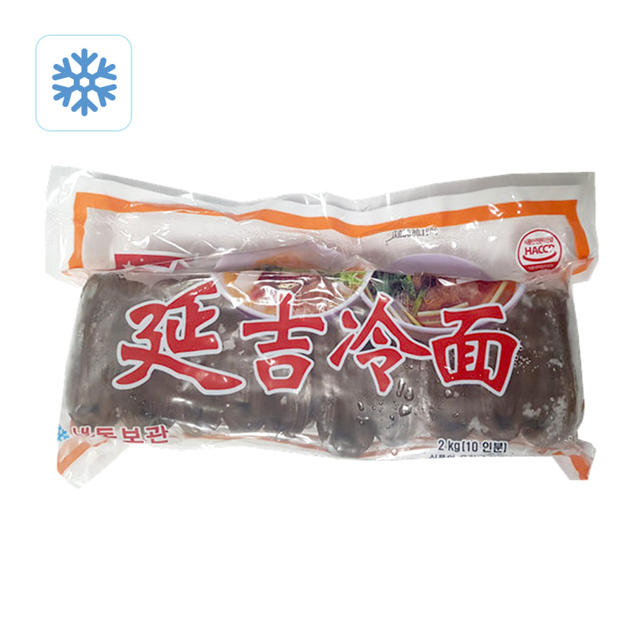 중국식품 연길냉면 냉동 (메밀) 2kg (10인분)
