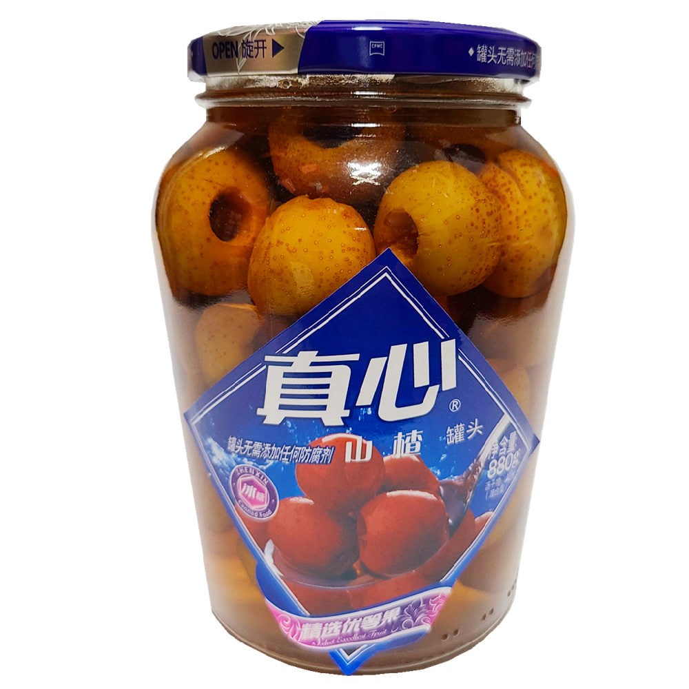 중국식품 진심 산사(산자) 병조림 꽌토 880g