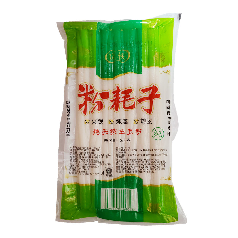 중국식품 분모자 감자면 훠궈면 떡당면 250g