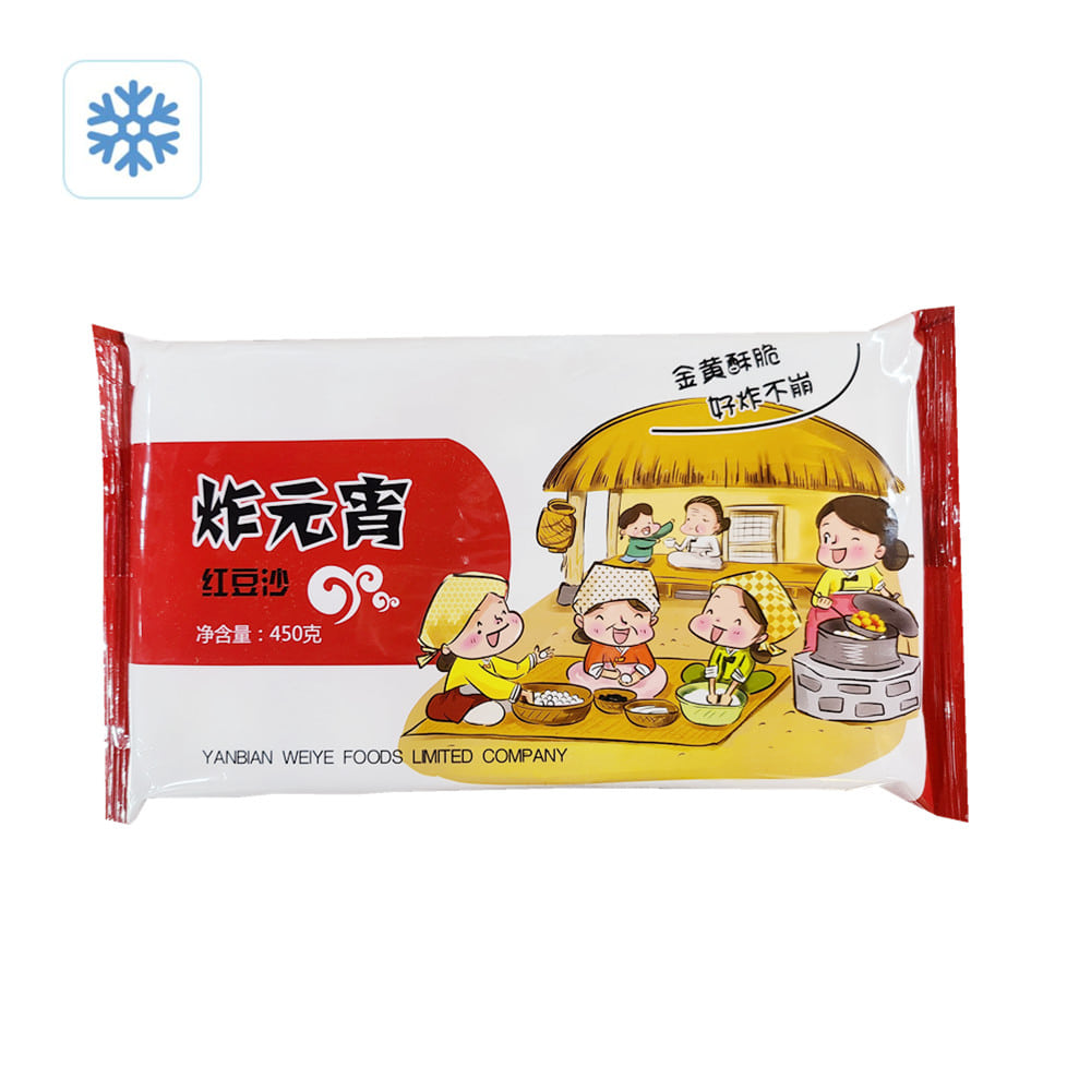 [냉동] 중국식품 튀김왠쇼 팥소 450g