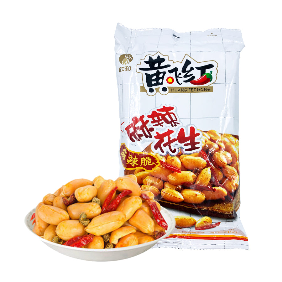 황비홍 마라땅콩 화생 땅콩볶음 견과 안주 간식 중국간식 210g