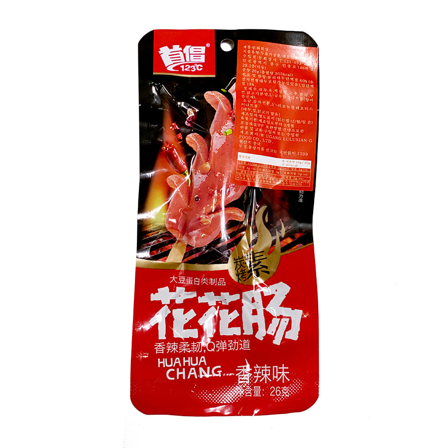 중국식품 화화장 화화소세지 간식안주소세지 26g