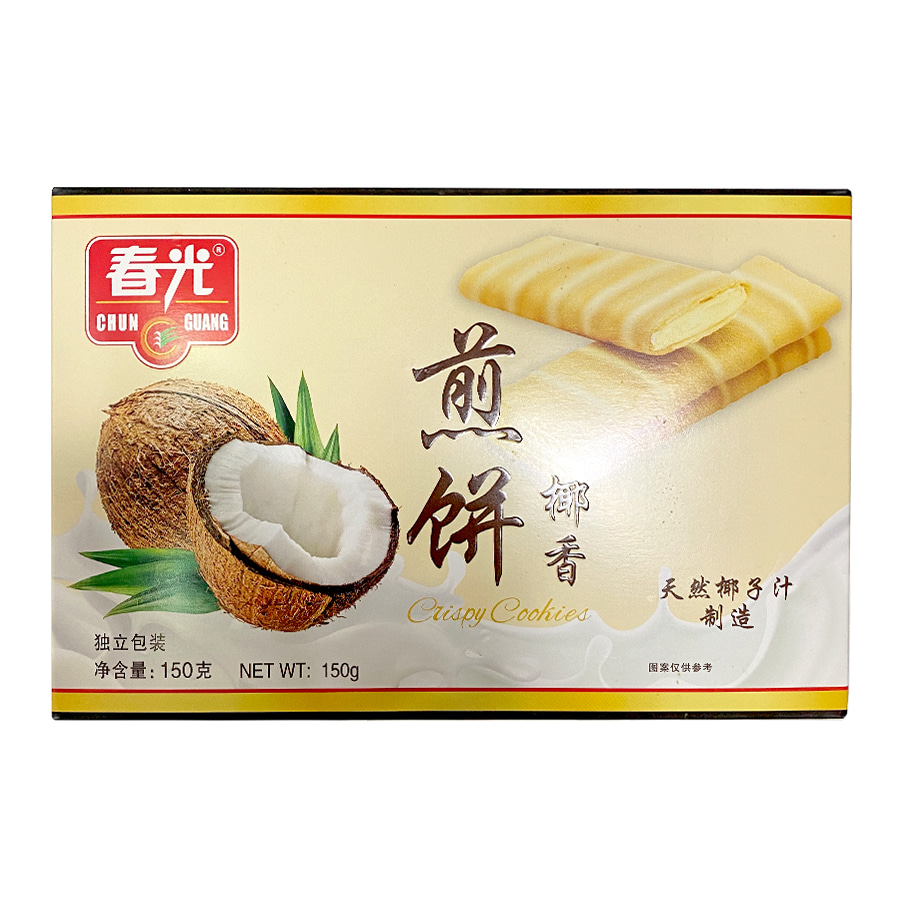 중국식품 춘광 코코넛맛 야자전병과자 150g
