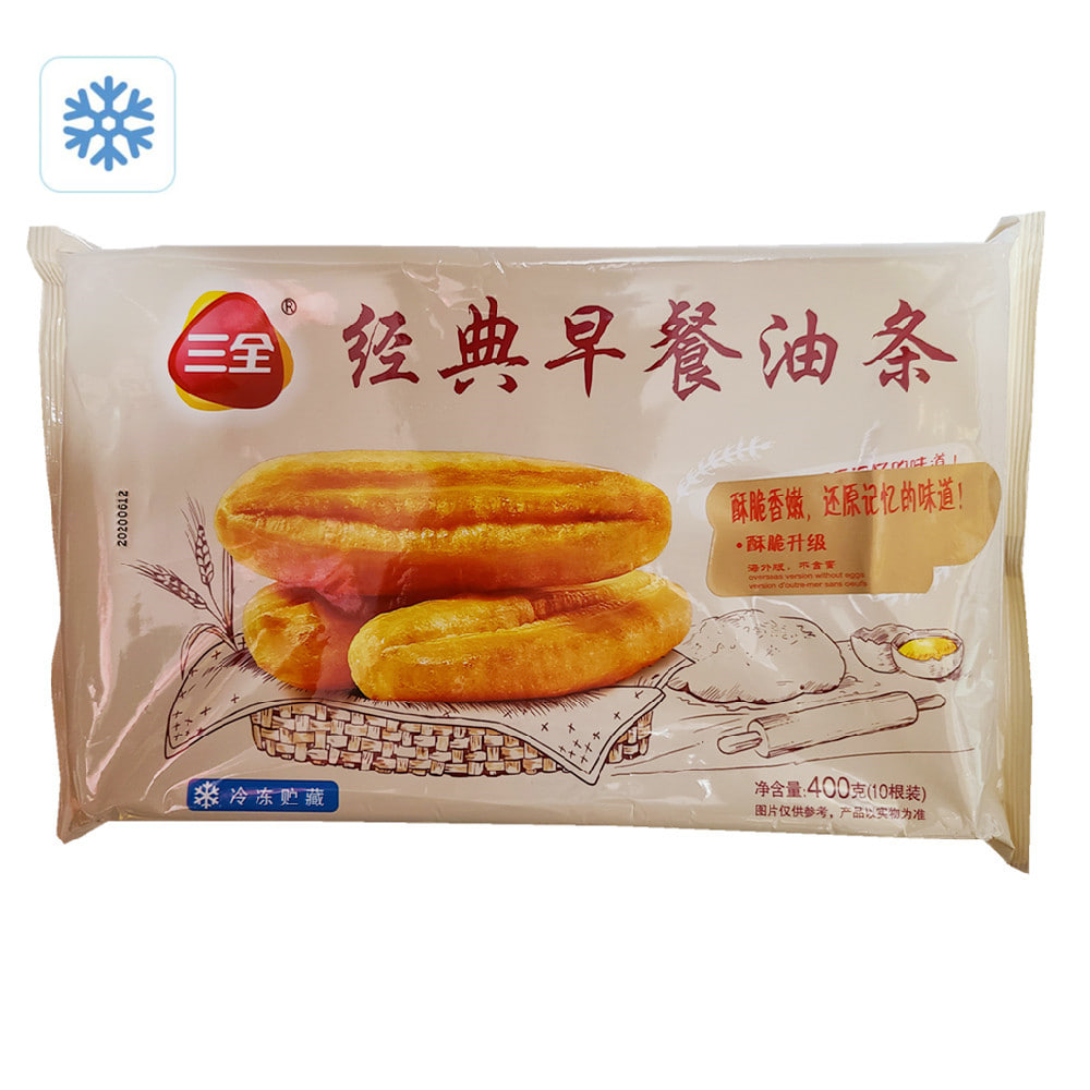 [냉동] 중국식품 삼전 유툐 유티아오 400g 냉동