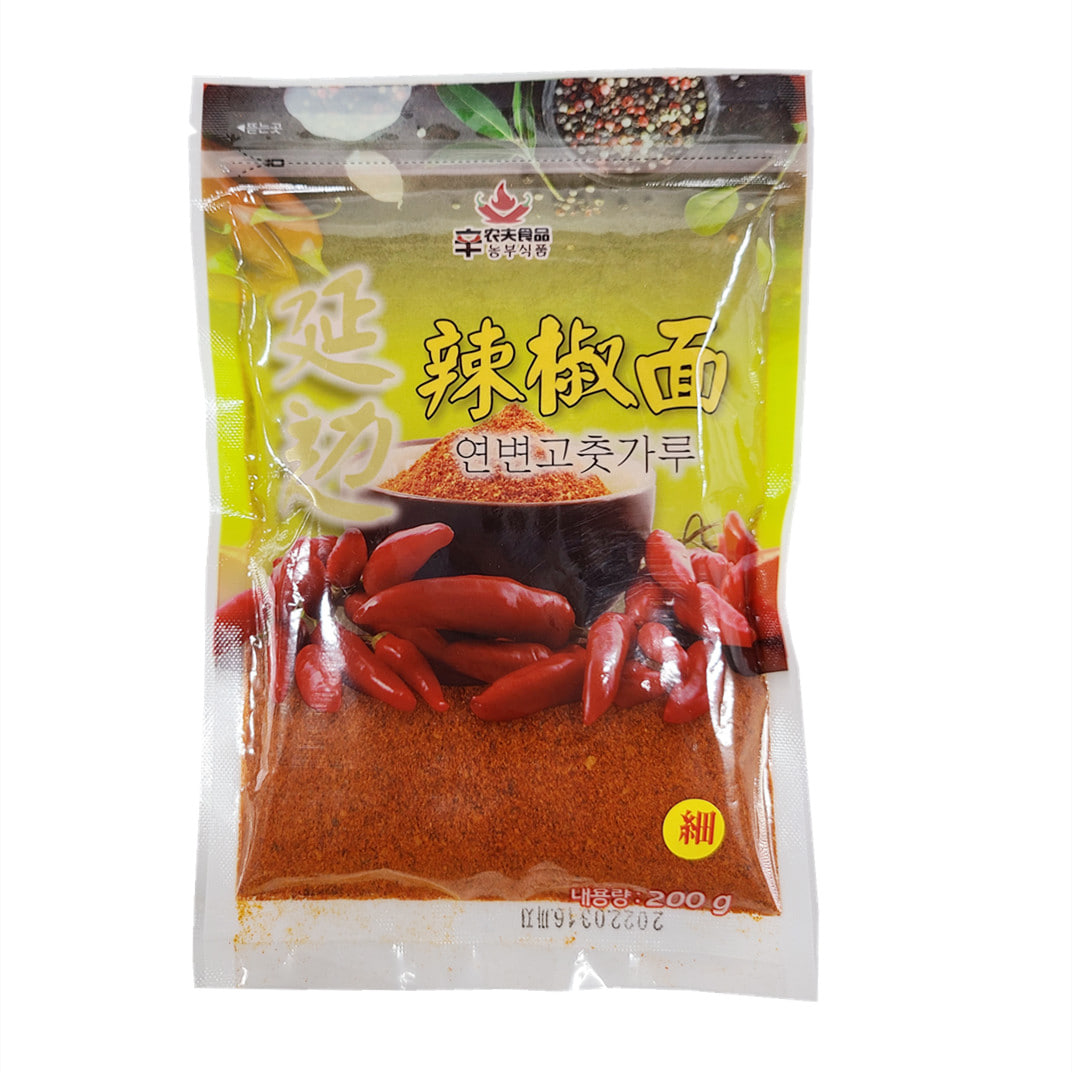 중국식품 연변고춧가루 고운 고추가루 중국산 200g